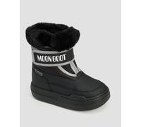 Chaussures D'hiver Noires Pour Enfants Moon Boot Jr Park Strap 80d3440030-n001