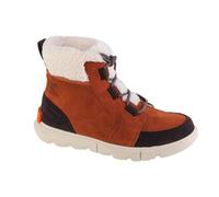 Sorel Botte Non Shell Femmes, SOREL EXPLORER II CARNIVAL COZY WP,Marron Wood X Chalk, 38.5 EU