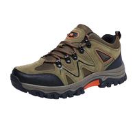 Chaussures d'Hiver pour Hommes à la Mode Nouveau Modèle Simple Couleur Unie Semelle Épais Chaussures d'Alpinisme en plein air Confortable Chaussures à Lacets Plat Chaussures Années 50, marron, 45 EU