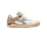 Chaussures Diadora Dino Russo Limited Tennis Baskets Cuir Blanc