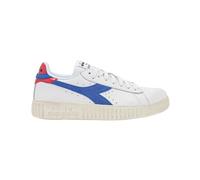 Chaussures Diadora Game Step Premium Wax Baskets Femme Mélange De Cuir Blanc
