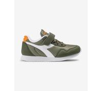 Chaussures Diadora Simple Run PS vert olive pour enfants - 33