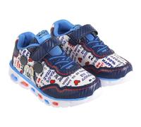 Chaussures Disney Mickey Souris Baskets Sportif A Bande Enfant Avec LED 4991
