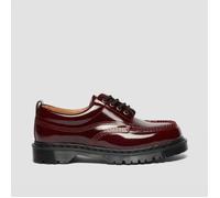 Chaussures Dr. Martens Lowell en cuir laqué rouge cerise 38