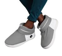 Chaussures électriques - Bottes thermiques confortables et rechargeables - Isolation des pieds pour temps froid - Chalet mocassin pour l'intérieur, les vacances en plein air - Chauffe-pieds isolants
