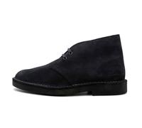 Chaussures Élégantes Homme - Clarks Desert Bt Evo - Cuir Bleu 47
