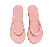 Chaussures élégantes pour femme - Escarpins pour la plage - Tongs noires avec crampons - Chaussures hautes noires pour femme, Rose, Large