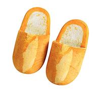 Chaussures en coton aspect coton - Chaussons chauds en peluche pour chignon adulte - Pantoufles en fourrure pour femme de moins de 10 ans, jaune, Large