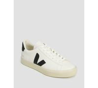 Chaussures En Cuir Blanches Pour Femmes Veja Campo Cp0501537d-extra-white