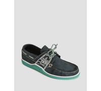 Chaussures En Cuir Bleu Marine Pour Hommes Tbs Globek D8q22-navytropical