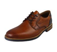 Chaussures En Cuir Hommes Rieker Smart/Casual À Lacets - 13504