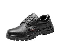 Chaussures en cuir pour homme - Vintage verni - Chaussures à lacets - Bout uni - Talon bloc - Antidérapantes - Chaussures basses décontractées pour le travail quotidien, a, 39 EU