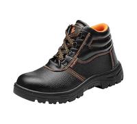 Chaussures en cuir pour homme - Vintage verni - Chaussures à lacets - Bout uni - Talon bloc - Antidérapantes - Style décontracté - Pour le travail quotidien, C, 36 2/3 EU