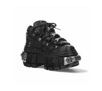 Chaussures En Cuir Rock Semelle Tank NEW ROCK ORIGINAL Plateforme WALL106-S10