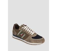 Chaussures En Cuir Vertes Pour Hommes Aeronautica Militare 241sc267pl237-7273