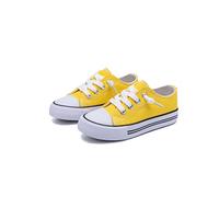 Chaussures en toile pour petits enfants, garçons et filles, baskets pour enfants, baskets tendance, chaussures de tennis, baskets pour enfants, Zapatos para niños, petites chaussures à enfiler, jaune