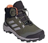 Chaussures enfant Adidas Terrex Mid Gtx K 2024 Taille de chaussures (UE): 36 / Couleur: vert foncé
