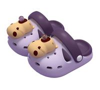 Chaussures Enfant Fille- Chaussures De Plage Filles avec Breloque 3D Confortables Et Décontractées pour Jouer Dehors avec Les Enfants De 2 à 13 Ans Légères pour L'éTé Le Printemps Et L'Automne 2026