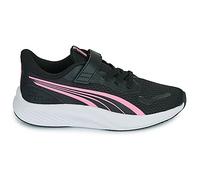 PUMA Pounce Lite AC+ PS Sneaker, Black-Posie Pink White, 21 EU