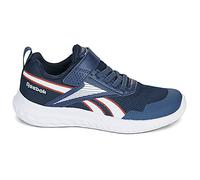 Reebok Baskets Rush Runner 5 avec Lacets élastiques et Sangle supérieure pour Enfant, Vectornavy White Vectorred, 33 EU