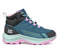 Chaussures enfant Garmont 9.81 Kids Pulse Mid WP bleu corsaire/rose lavande 25