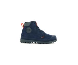 Chaussures enfant Palladium Pampa hi cuff Wp oz Bleu 29