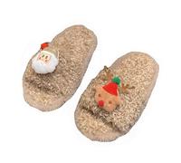 Chaussures Enfants Unisexe Chaussons Chaude Polaire Animaux Chic Antidérapant Premiers Pas Bottines Chaussures Boots pour Voyager Maison Hôtel Invit Cartoon Mignon Chaussons d'intérieur