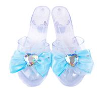 Chaussures Escarpins De Princesse Enfant Bleu TU