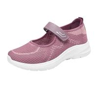 Chaussures Femme 2025 Pas Cher Baskets sans LaçAge Basket De Marche Mode Et Sport Amortissement Accru Course en Plein Air Basses Randonnée Le Fitness Souple