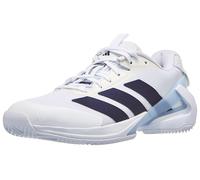 Chaussures Femme adidas adizero Ubersonic 5 White/Blue - TERRE BATTUE