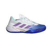 Chaussures Femme Adidas Barricade Clay Hq8428 Blanc Et Bleu 41 1/3