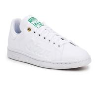 Chaussures Femme ADIDAS Stan Smith Blanc - Cuir - Lacets