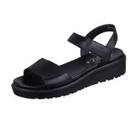 Chaussures Femme ARA Bilbao Noir - Boucle de serrage - Synthétique - Plat 37