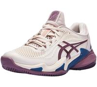 Chaussures Femme Asics Court FF 3 Soft Oat/Mauve - TERRE BATTUE
