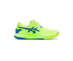 Chaussures Femme Asics Gel-resolution 9 Clay 1042a224-300 Vertes 40.5