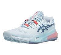 Chaussures Femme Asics Gel Resolution X Sky/Grey Blue - TERRE BATTUE
