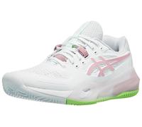 ASICS Chaussure de sport 'GEL-RESOLUTION X CLAY' vert gazon / rose / blanc, Taille 41,5