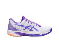 Chaussures Femme Asics Solution Speed Ff 2 1042a136-104 Blanc Et Violet 37.5