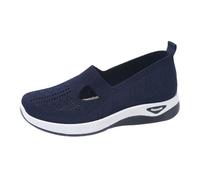 Chaussures Femme Basket Orthopedique Sandale Running Mode Et Sport pour Femmes Toile Été Mules Confortable Legere Chaussure Baskets Confort Chic Orthopédiques Orthopediques Ete Scholl,Z0-Navy,42