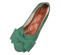 Chaussures Femme, Bateau Respirantes Et Décontractées À Talon Bas Et Nœud pour Femmes, De Grande Taille, Style Décontracté, Commerce Extérieur, Couleur Vive Et Durable