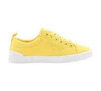 Chaussures Femme BIG STAR KK274050 Jaune - Dessus Textile - Talon Plat - Lacets 38