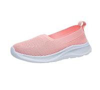 Chaussures Femme Confort Chic Chaussures de Course pour Femmes de Sport Décontractées en Respirante Et Confortable pour Femmes,Grande Taille,À Enfiler,Semelle Souple en Tissu Volant,Nouvelle Femme