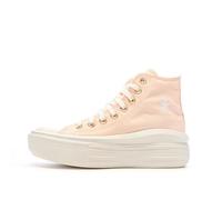 Chaussures Femme Converse Chuck Taylor All Star Move - Rose - Lacets - Textile 36