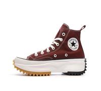 Chaussures Femme Converse Run Star Hike Platform Rouge - Lacets - Talon Plat - Textile 38