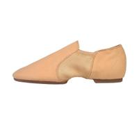 Chaussures Femme Danse Semelle Fendue Enfilage Rapide Bout Talon Bas | Baskets Col Élastiqué Cheville, Ballets Scène Studio, Style Épuré Graphique , Tenues Spectacle, Pour Cours Gym