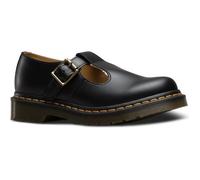 Chaussures Femme - Dr Martens Polley Smooth - Noir - Boucle Unique - Semelle à Coussin d'Air 37