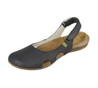 Chaussures Femme El Naturalista Wakataua - Cuir Noir - Lacets - Talon Plat 41