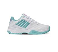 Chaussures Femme K-swiss Court Express Hb 96750117 Blanc Et Bleu 40