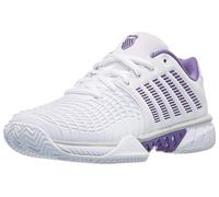 Chaussures Femme K-Swiss Express Light 3 White/Purple - TERRE BATTUE