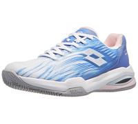 Chaussures Femme Lotto Mirage 200 II PRT Blue/White/Rose TERRE BATTUE